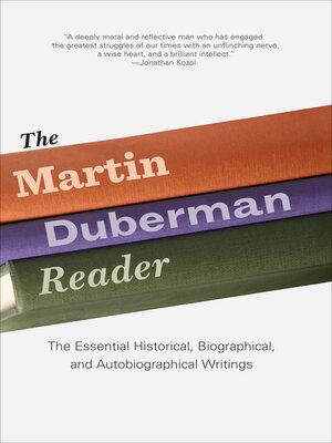 cover image of The Martin Duberman Reader